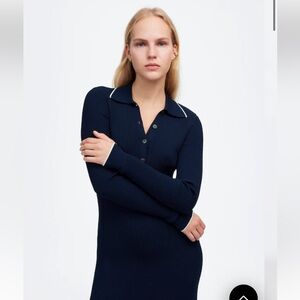 Madewell Ribbed Midi Dress